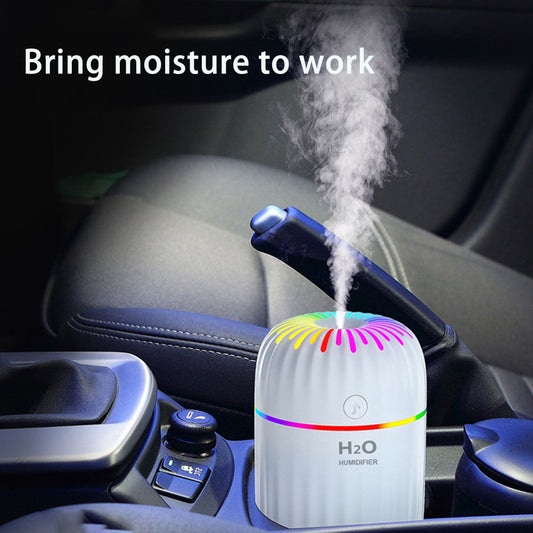 3-in-1 Air Humidifier – Aroma Diffuser, LED Night Light & Air Purifier