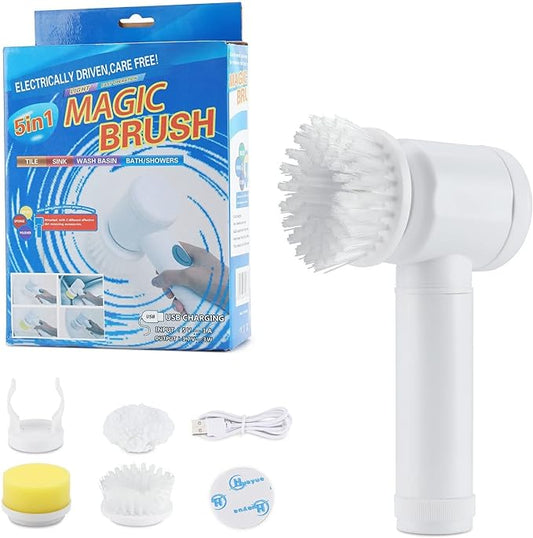 5-in-1 Magic Brush – Multi-Purpose Cleaning Tool for Home