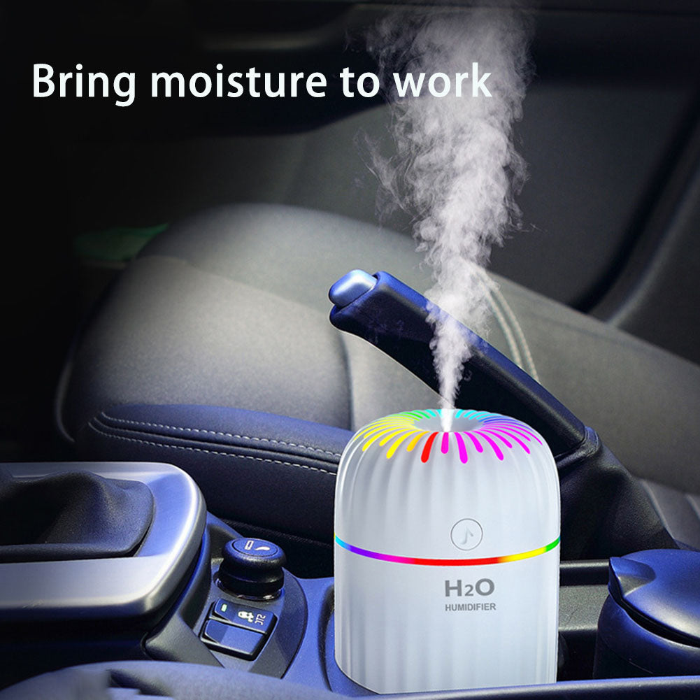 3-in-1 Air Humidifier – Aroma Diffuser, LED Night Light & Air Purifier