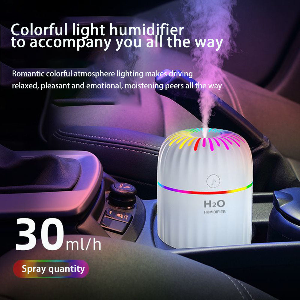 3-in-1 Air Humidifier – Aroma Diffuser, LED Night Light & Air Purifier