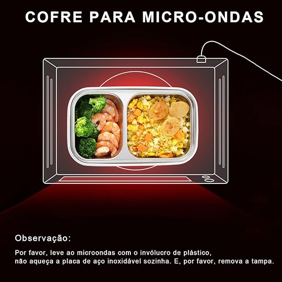 Leak-Proof Meal Prep Lunch Box – Portable Food Container for Work & School