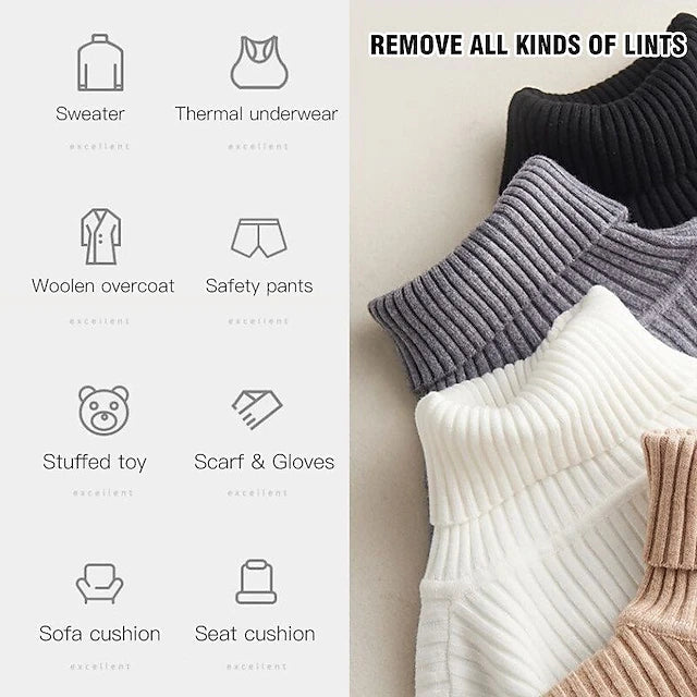 Portable Clothes Lint Remover & Fabric Trimmer – Rechargeable